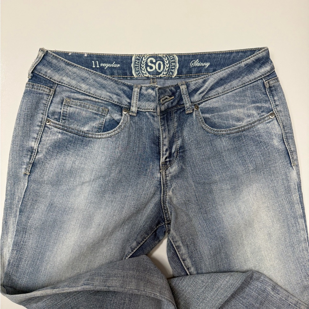 SO Women's Light Blue Skinny Jeans